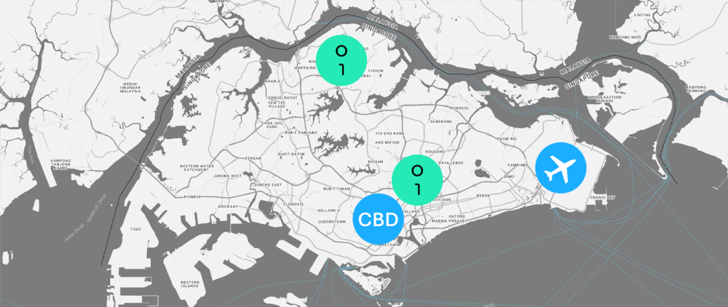 Singapore Tai Seng Data Centre Location Map