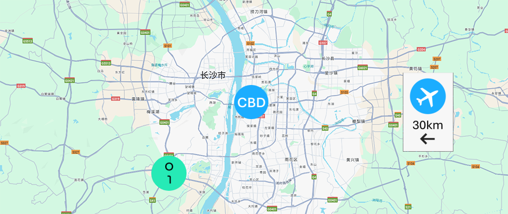 mainland Chinese Map
